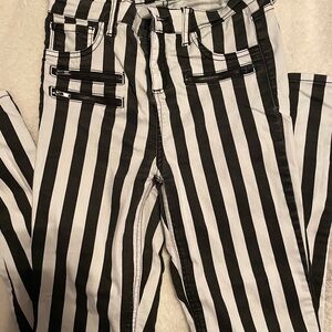 Blackheart Striped Women Jeans